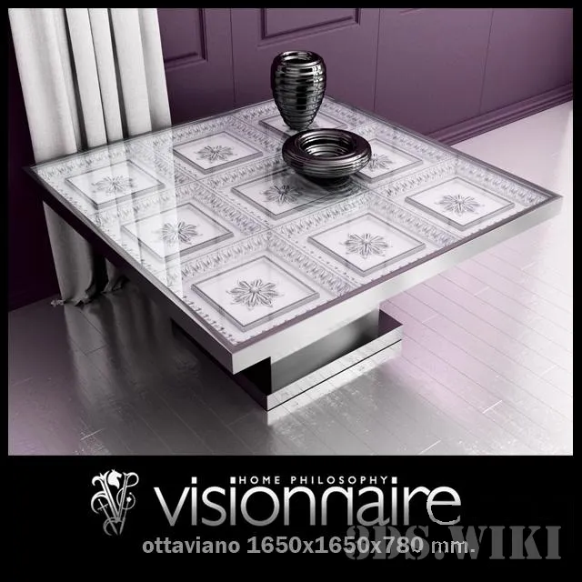 furniture - Visionnaire Ottaviano table 3D Model