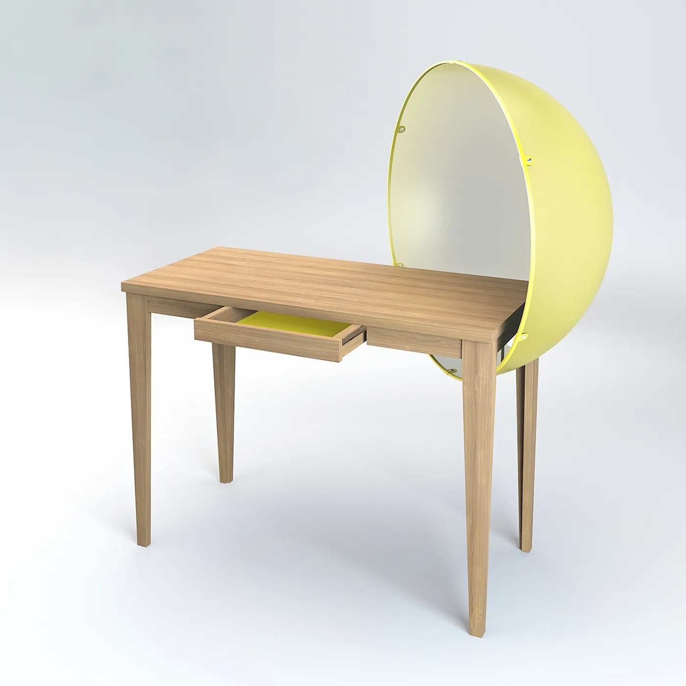 furniture - Vitra Sphere Table 3D Model