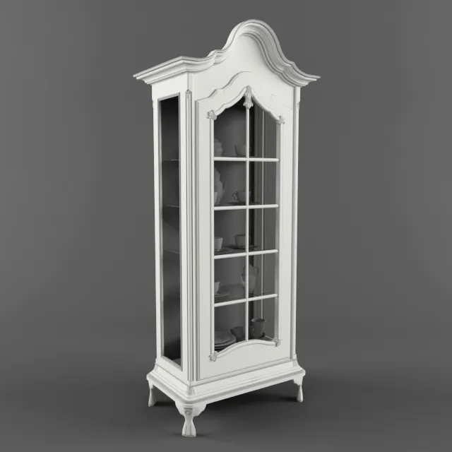 furniture - Vitrina Scappini cabinet 7 3D Model