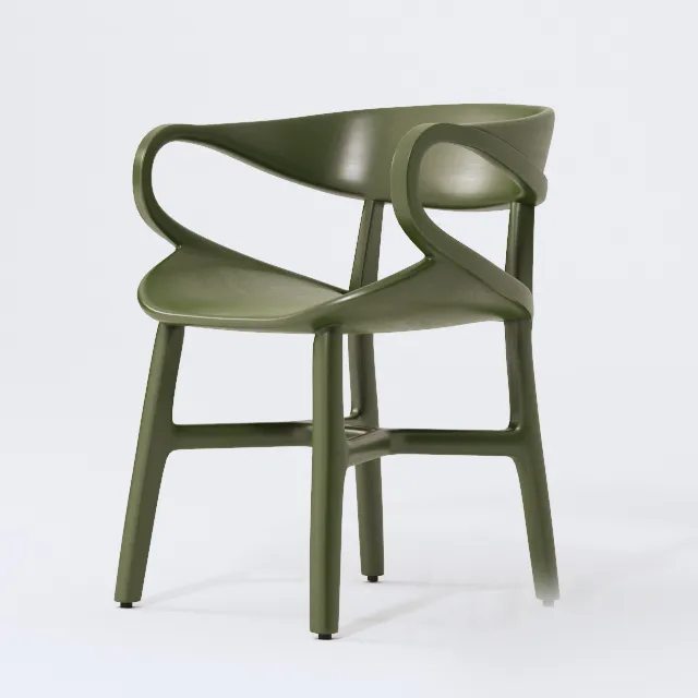 furniture - Vivian dining chair 08 3D Model