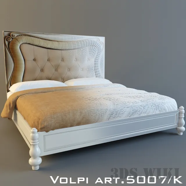 furniture - Volpi bed 3D Model