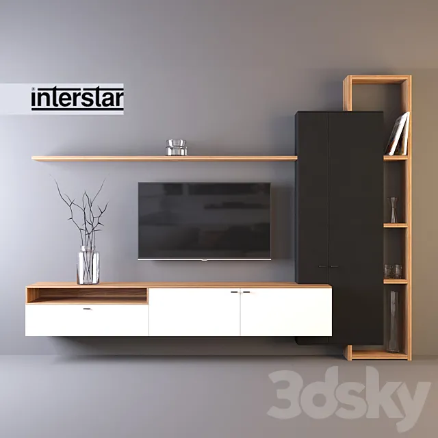 Furniture Wall "Interstar" 3DModel