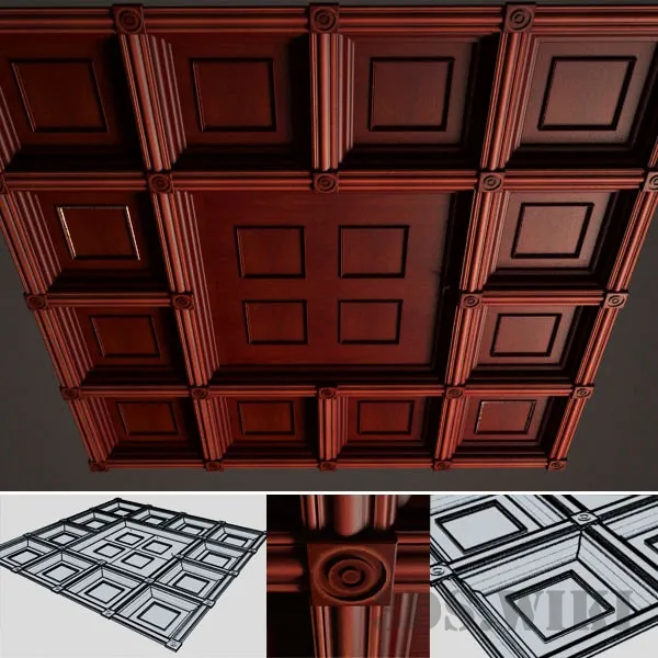 furniture - Wall-partition Botticelli 3D Model