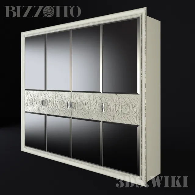 furniture - Wardrobe 1053R from Bizzotto 3D Model