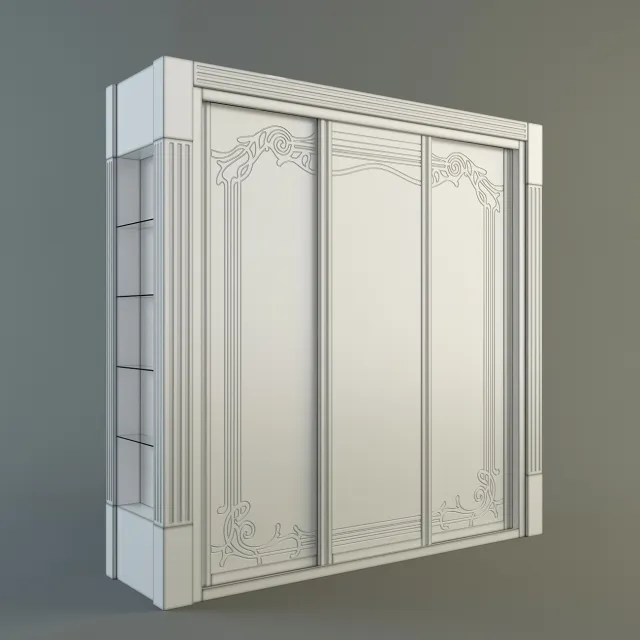 furniture - wardrobe 3D Model