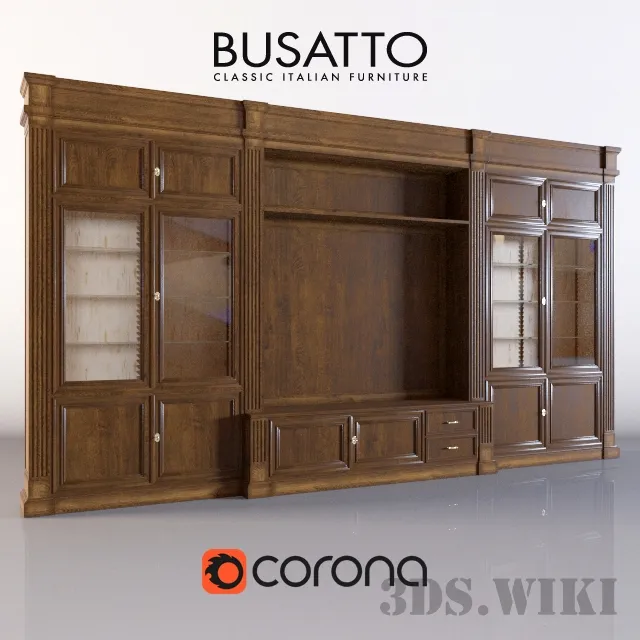 furniture - Wardrobe Busatto Mobili Atelier 3D Model