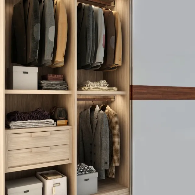 furniture - Wardrobe Essentials for men 3D Model