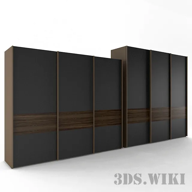 furniture - Wardrobe Hulsta Multi-Forma II Design G 3D Model