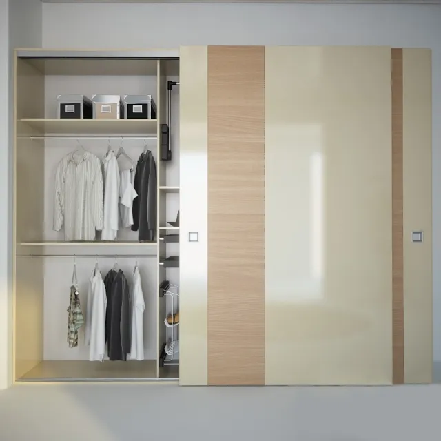 furniture - wardrobe Mebelux Arpeggio 3D Model