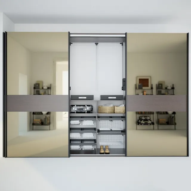 furniture - Wardrobe Mebelux Borioso 3D Model