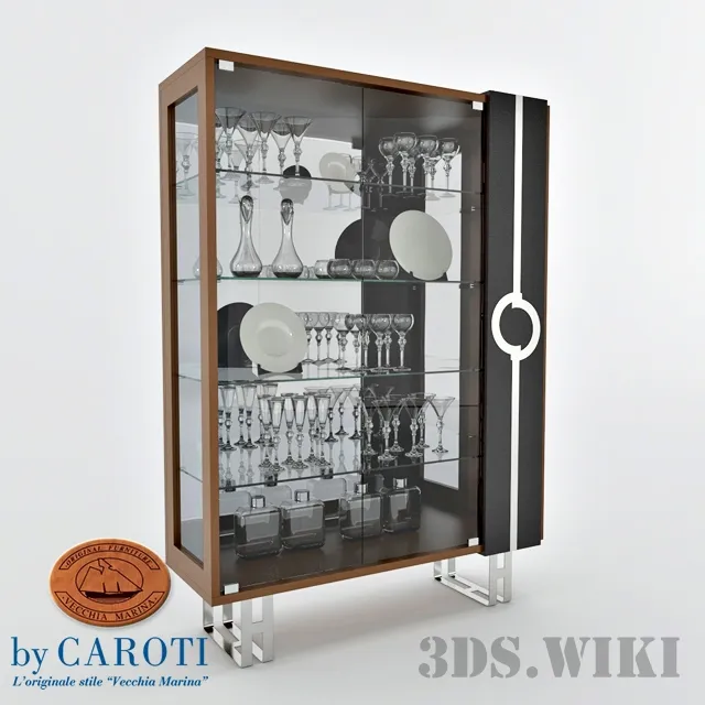 furniture - Wardrobe serving Caroti 3D Model
