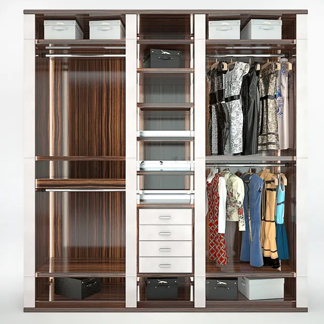 furniture - Wardrobe Venere Capital collection 3D Model