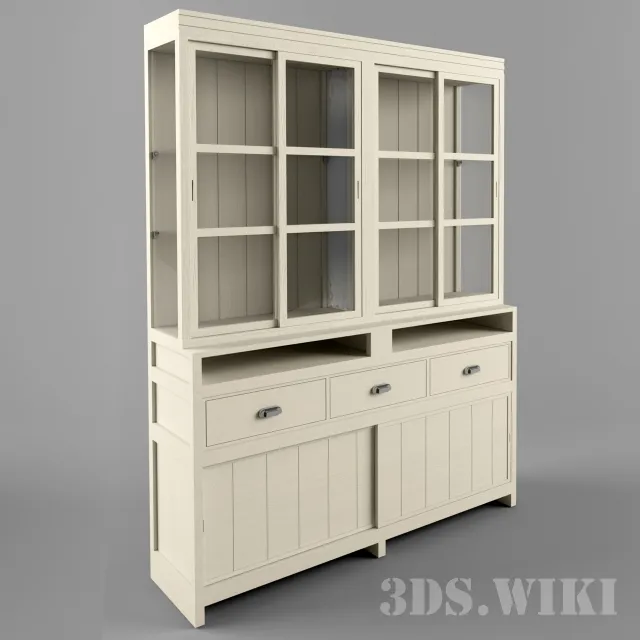 furniture - Wardrobe Villinki 3D Model