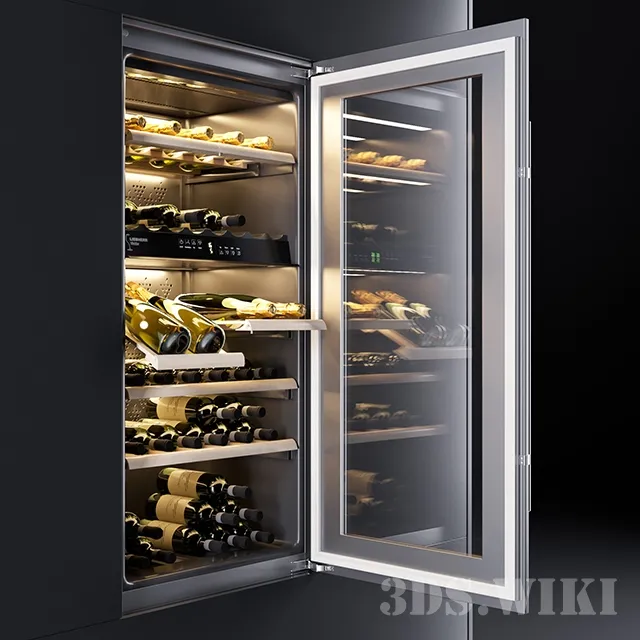 furniture - Wine cabinet Liebherr WTEES 2053 3D Model