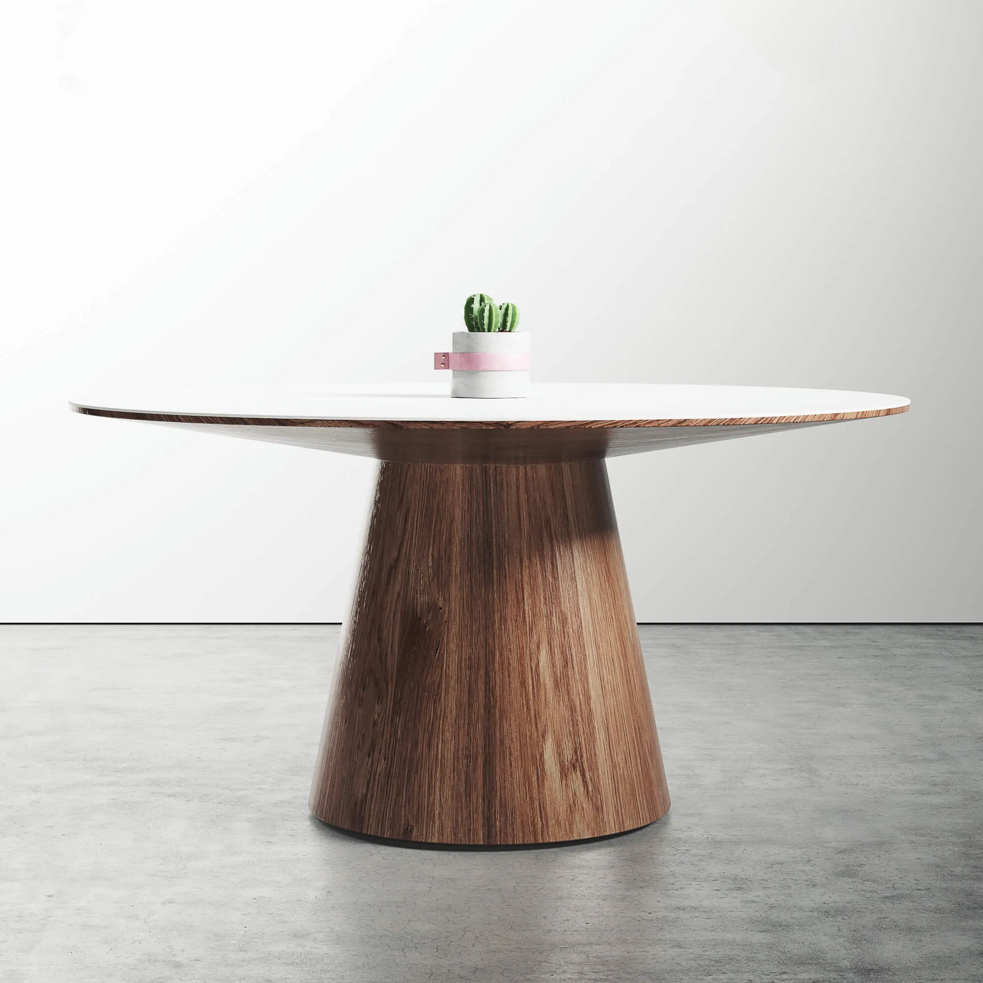 furniture - Winston dining table Sandro Veneer 63 3D Model