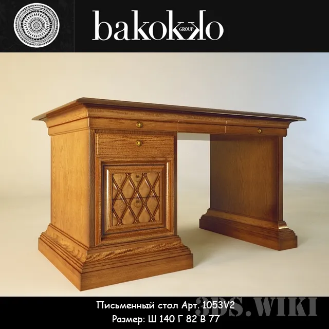 furniture - Writing desk Bakokko 1053V2 3D Model