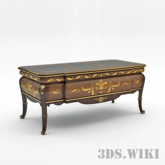furniture - Writing desk GRILLI RONDO 181401 3D Model