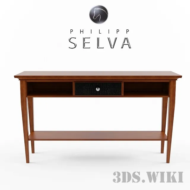 furniture - Writing desk Selva 4051 3D Model