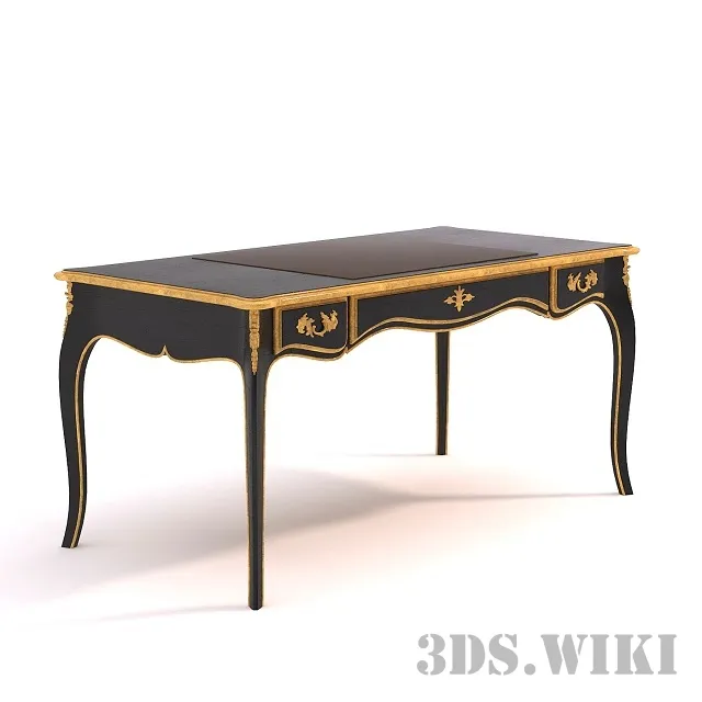 furniture - Writing desk Selva Benedikt 6107 3D Model