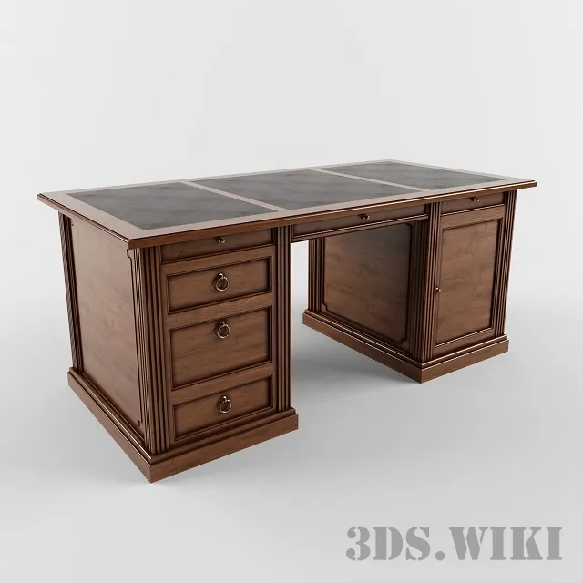 furniture - Writing desk Selva Bernini 6557 3D Model