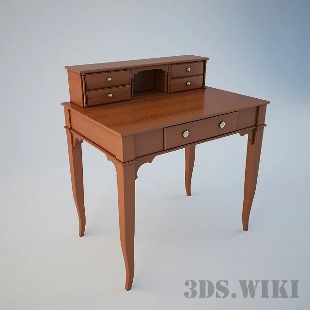 furniture - Writing desk SELVA ORNELLA 6149 3D Model