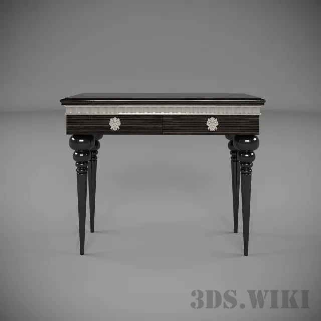furniture - Writing table 1000x400 3D Model