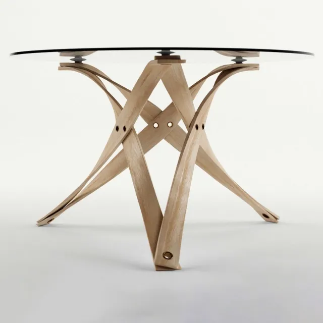 furniture - XTable by David Colwell 3D Model