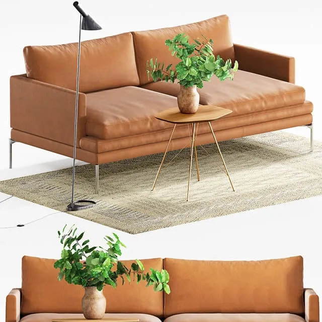 furniture - Zanotta William 3 3D Model