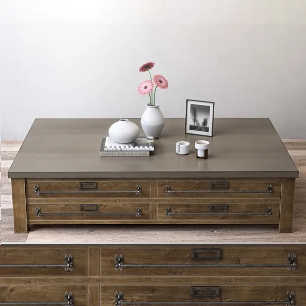 furniture - ZINC-Top Mergantile coffee table 3D Model