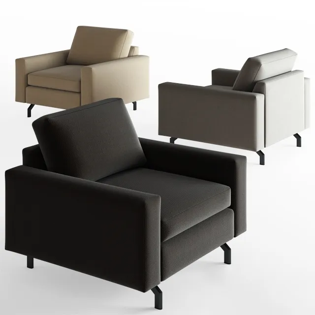 furniture - Zuiver  Jean sofa 1-seater 3D Model