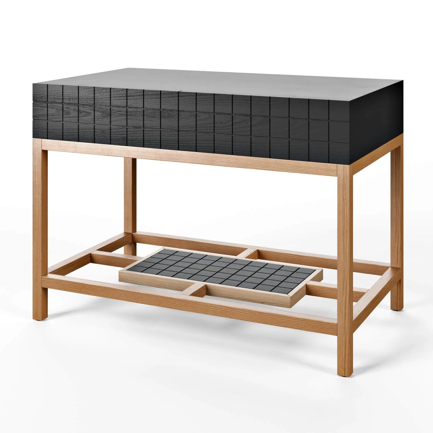 furniture - Zuster - Traverse - Bedside Table and Console 3D Model