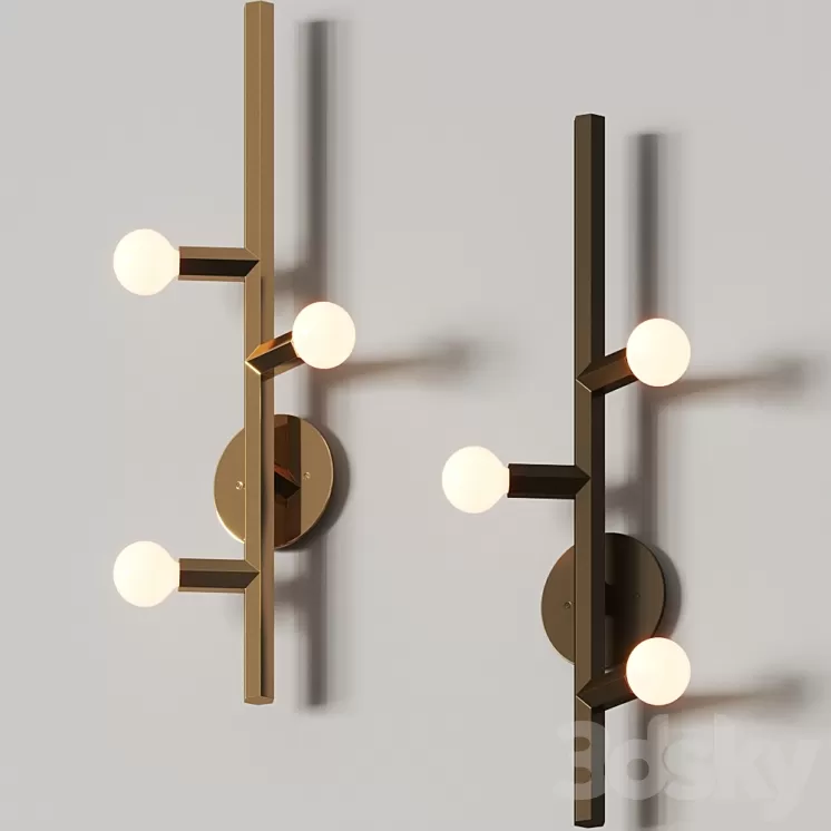 Future perfect linden sconce 3D Model