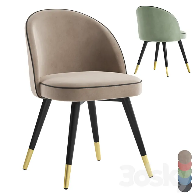 Gabi LUX Stool Group 3D Model