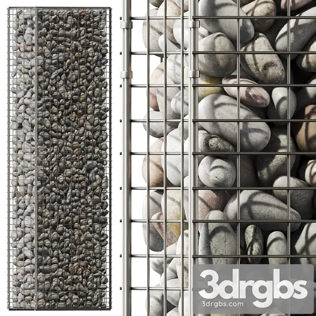 Gabion Decor n7 3D Model Free