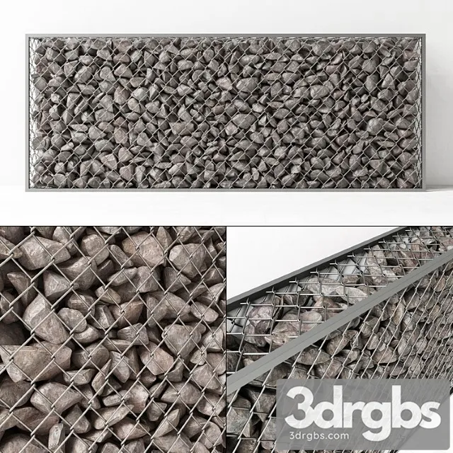 Gabion Rock Rock 3D Model Download