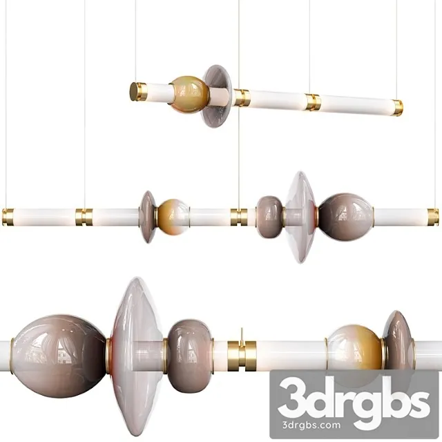 Gabriel scott luna chandelier - two tier