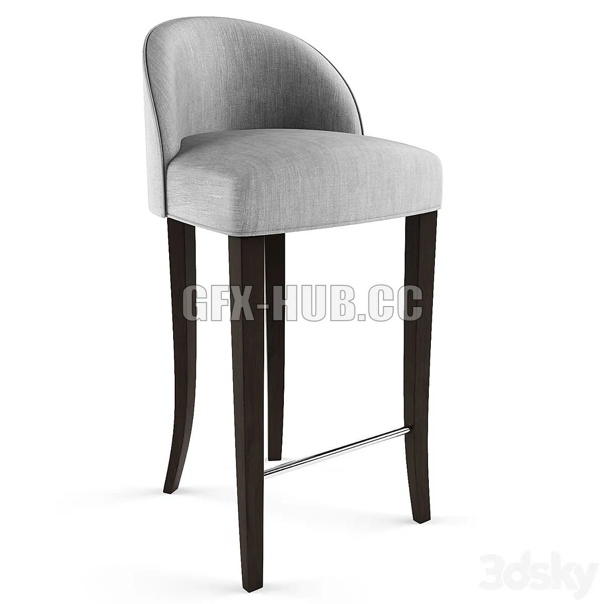 GABRIELLE BAR STOOL by THE DINING CHAIR COMPANY 3D Model