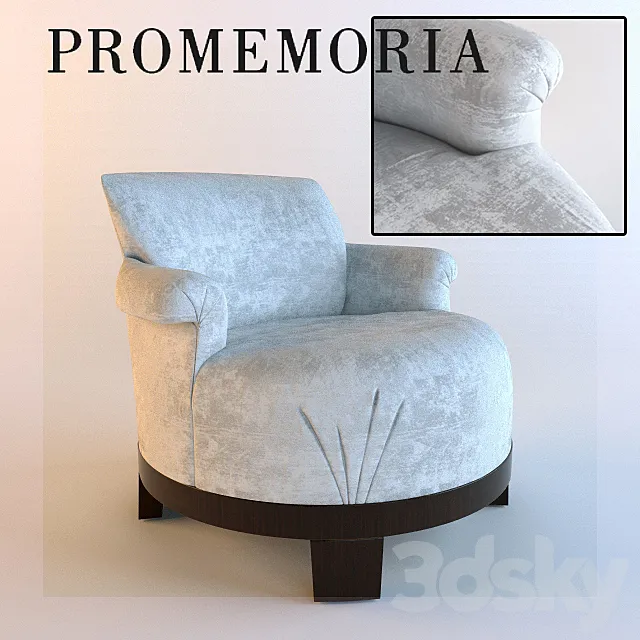 Gacy armchair 3D Model