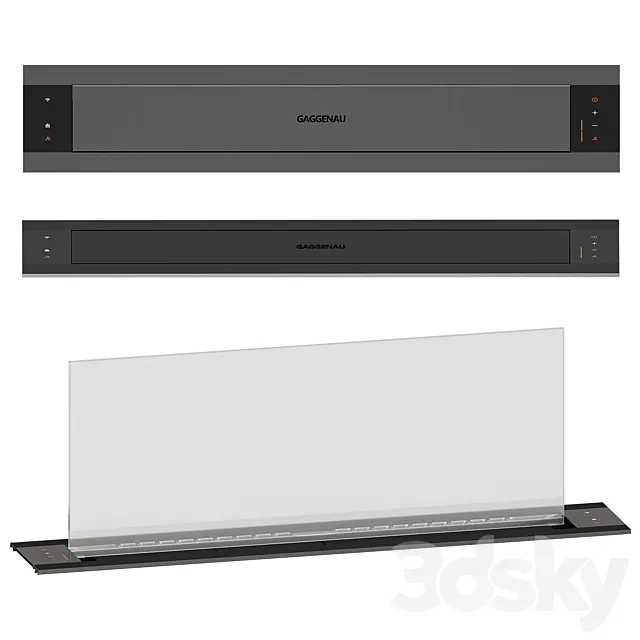 Gaggenau AL200180 Hood 3D Model