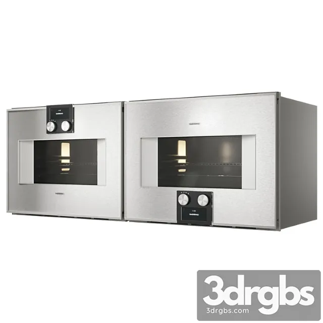 Gaggenau Bm450110 And Bm454110 Set 3D Model Free