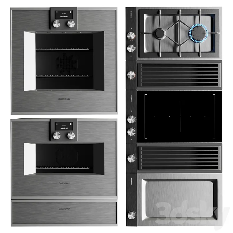 Gaggenau Collection Vol 01 3D Model Free