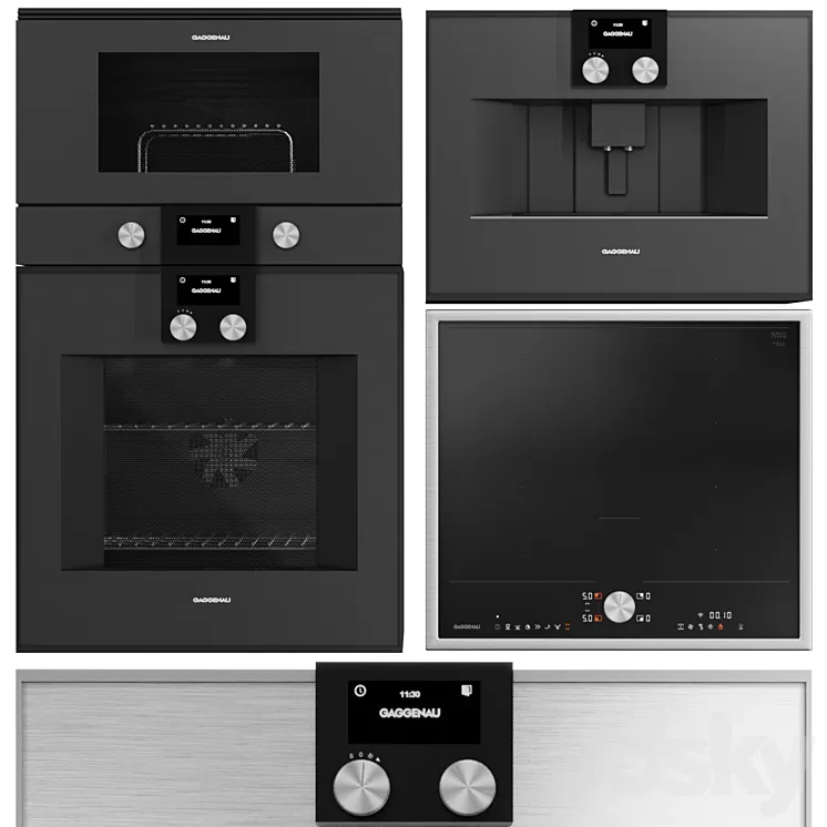 Gaggenau Collection Vol 05 3D Model Free