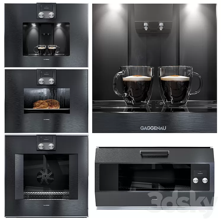 Gaggenau kitchen appliance 3D Model