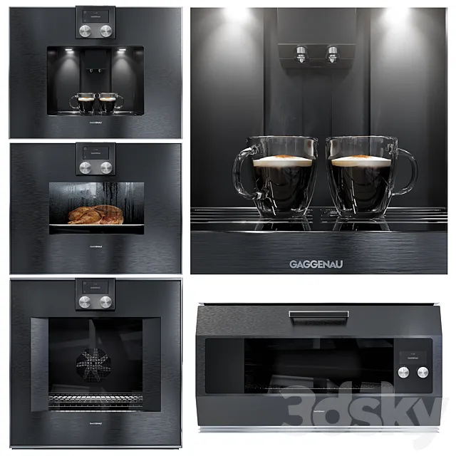 Gaggenau kitchen appliance 3DModel
