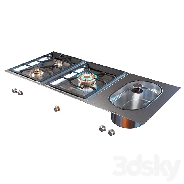 GAGGENAU SET1 3D Model