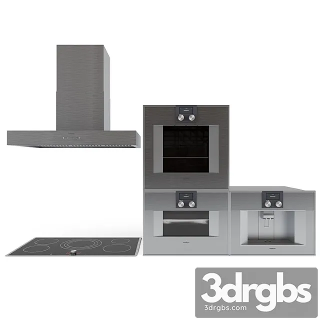 Gaggenau Technique Set 3D Model Free