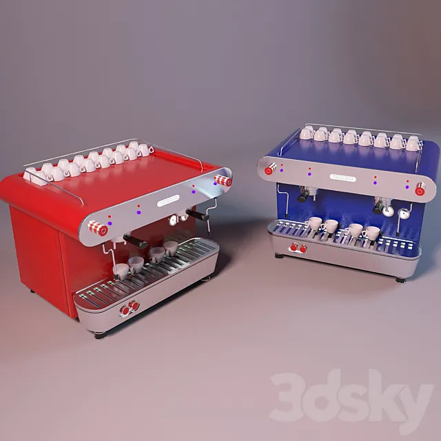 Gaggia Deco D (2Gr) 3D Model