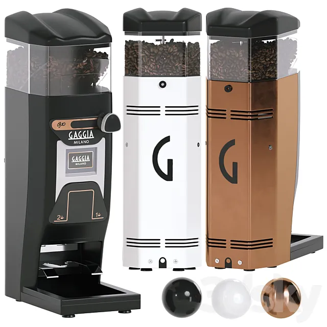Gaggia G10 Evo Grinder 3DModel