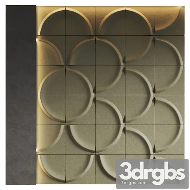 Gaia acoustic wall panel by blastation 3D Model Free