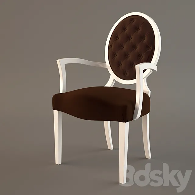 Gaia Chair Fendi 3D Model